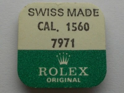 RELÓGIO ROLEX 1560 GENUÍNO MOLA PROTETORA MOLA NOVA PEÇA 7971 LACRADO - Imagem 1 de 2