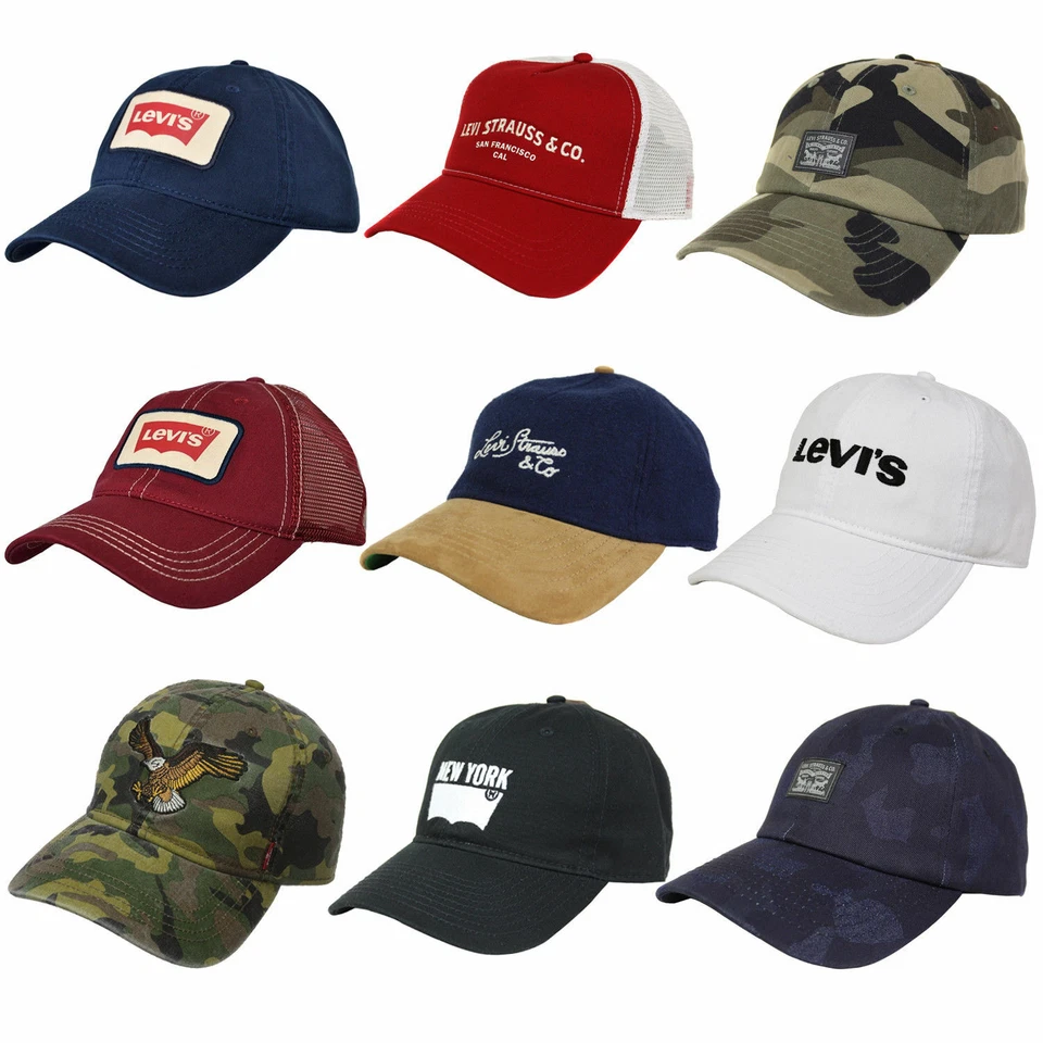 Gorra de béisbol Levi's clásica ajustable Snapback Trucker para hombre Foto 1 de 1