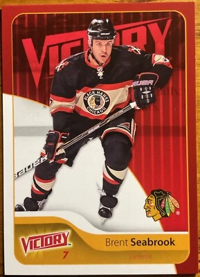 2011-12 Upper Deck Victory Red Brent Seabrook #47 Chicago Blackhawks - Image 1 of 2