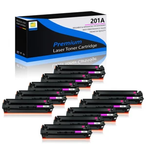 10 tóner magenta CF403A 201A para HP LaserJet Pro MFP M277 M277n M277dw M252 n dw - Imagen 1 de 24