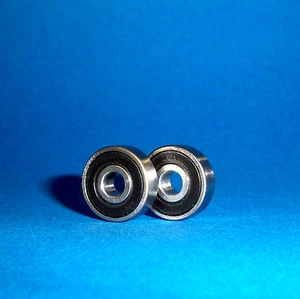 2 Kugellager 608 2RS C3 / 8 x 22 x 7 mm / erhöhte Lagerluft - Bild 1 von 3