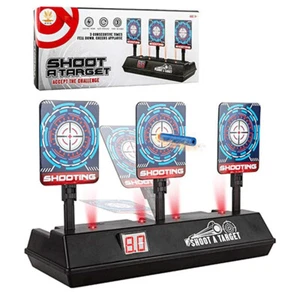 Inner Core Electronic Shooting Target 3 Knocked Down Soft Ammo Nerf S-ST01 - Picture 1 of 1