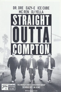 NFP 13302 ~ STRAIGHT OUTTA COMPTON ~ O'SHEA JACKSON JR. , COREY HAWKINS - Foto 1 di 1