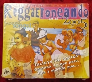 ReggaEToneando en el 2005 Hottest Songs Reggaton Latin 3 CD Music Set NEW/SEALED - Foto 1 di 2