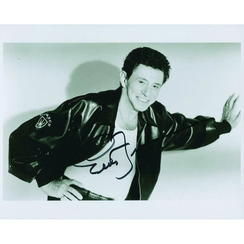 Eddie Fisher - Autograph - Signed Black and White Photograph Cover
