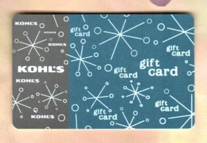 KOHL'S Snowflakes ( 2004 ) Gift Card ( $0 ) V2 - Picture 1 of 1