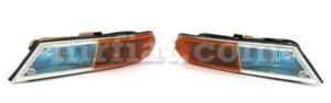 Juego completo de luces indicadoras delanteras Fiat 124 Spider nuevas - Imagen 1 de 1