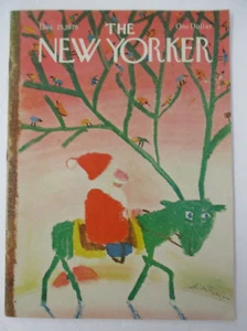 The New Yorker Magazine December 25, 1978 André François Cover art - Picture 1 of 7