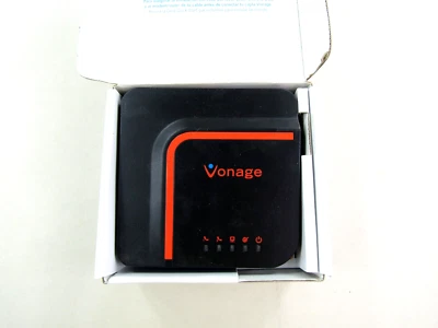Vonage VDV23-VD Digital Phone Service Adapter & Internet Router In Box W/ Cords - Image 1 of 4