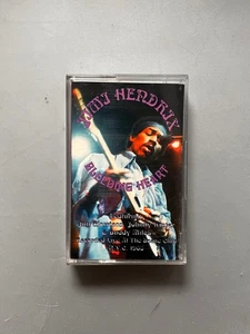 JIMI HENDRIX - BLEEDING HEART - CASSETTE TAPE ALBUM 1994. Very good, collectors - Picture 1 of 8