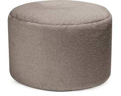 Sitting Point Sitzsack Wooly DOT.COM Fellimitat in Taupe - Bild 1 von 4