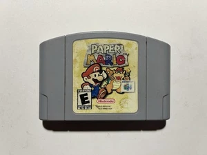 Paper Mario (Nintendo 64 N64) Funciona Auténtico🔥¡Bueno! - Imagen 1 de 3