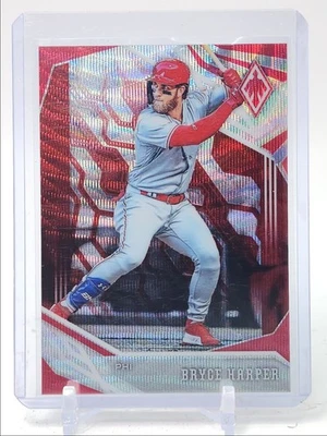BRYCE HARPER 2019 PHOENIX BASEBALL RED WAVE PHILADELPHIA /199 Q5842 - Image 1 of 2