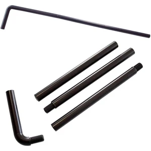 Black ShoulderWand Therapy Bar - Versatile Tool for Stretching & Injury Recovery - Picture 1 of 8