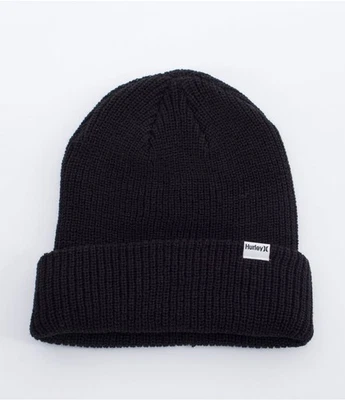 Gorro Hurley Harbor con puños de punto negro - Imagen 1 de 2