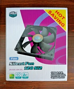 Cool Master Silent Fans 4-pak 120 S12 - 1200 obr./min - nowy w pudełku - Zdjęcie 1 z 1