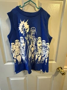 Gap Starwars Blue/white Sleeveless XXL Boys - Picture 1 of 3