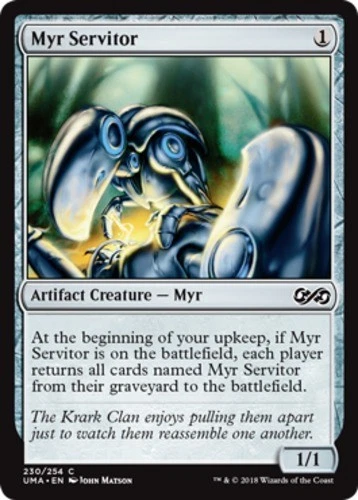 x1 Myr Servitor - Ultimate Masters - NM - MTG - Image 1 of 1