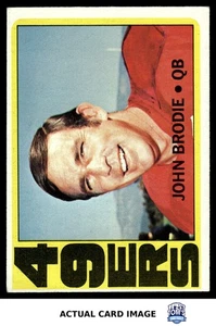 1971 Topps #220 JOHN BRODIE San Francisco 49ers EX - Picture 1 of 4