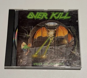Overkill Under The Influence Thrash Metal CD Megaforce Atlantic Repress - Picture 1 of 6