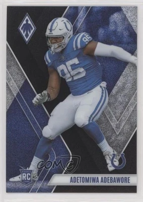 2023 Panini Phoenix Rookies Onyx /5 Adetomiwa Adebawore #197 Rookie RC - Image 1 of 2