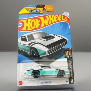 2024 Hotwheels Custom Otto. HW Dream Garage. Color: White - Picture 1 of 2