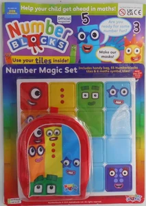 Number Blocks magazine #46 2025 Counting Puzzles Stickers + Number Magic set - Picture 1 of 1