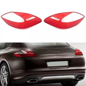 APair For Porsche Panamera 2010-2013 LH&RH Tail light Lens Cover Replace US - Picture 1 of 4