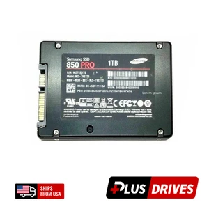 1TB SATA III MZ-7KE1T0 Samsung 850 Pro Series 2.5" SSD Hard Drive 6Gbps - Picture 1 of 4