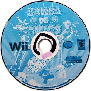 Scratch-Free - Samba De Amigo - Nintendo Wii Tested Authentic 180 Day Guarantee - Picture 1 of 5