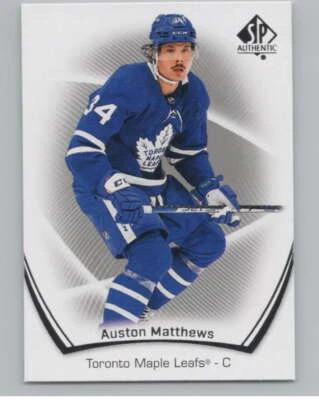 2021-22 SP Authentic #88 Auston Matthews  Toronto Maple Leafs V100678 - Image 1 of 3