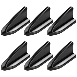 6pcs Black Car - PP Roof Fins Spoiler Kit Vortex Generator U4V24372 - Bild 1 von 8