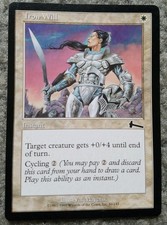 Iron Will NM/LP Urza's Legacy MTG + BONUS Cards! Fast Shipping!