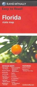 State Road Map of Florida, Easy to Read, by Rand McNally - Picture 1 of 2