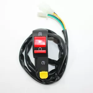 Kill Switch + Start Button 2X2 Pin Male Female Plugs PIT PRO Quad Dirt Bike ATV - Picture 1 of 5