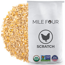 Chicken Scratch | 100% Us Grown Grains, Organic, Non-Gmo, Soy-Free Chicken Treat