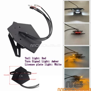 Rear Red LED Tail Light Fender Eliminator For BMW S1000RR 20-22 License Holder - Picture 1 of 9