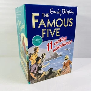 Enid Blyton The Famous Five 11 Exciting Adventures Book Set 11-21 Paperback - Picture 1 of 17