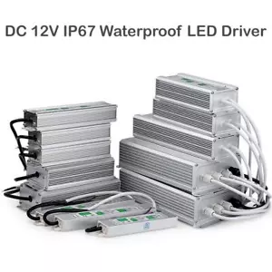 12V Transformer 10W-250W IP67 Waterproof LED Driver Power Supply for Outdoor - Picture 1 of 59