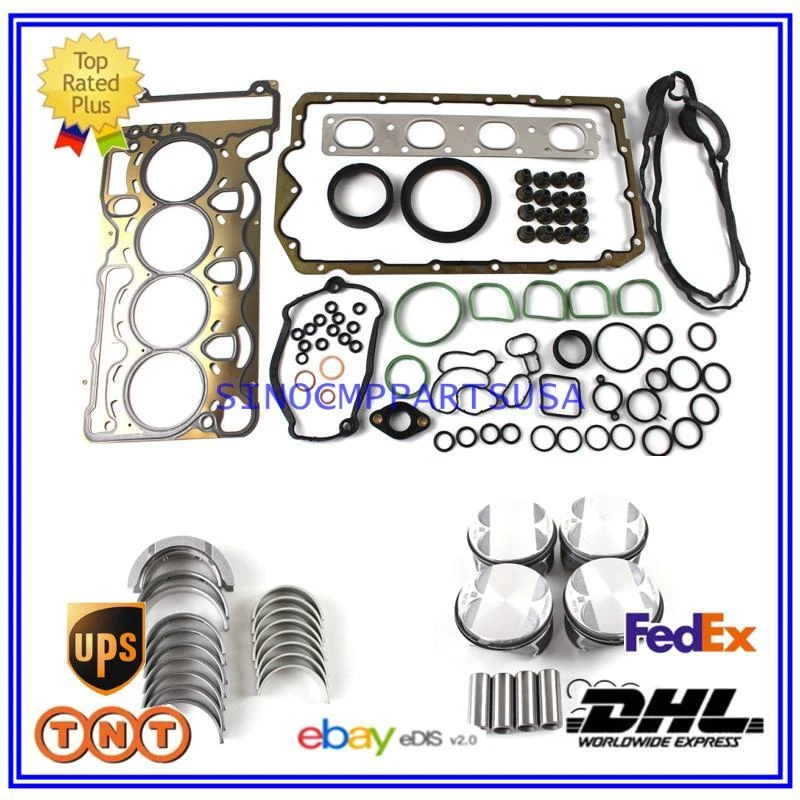 Engine Rebuild Kit For BMW 120i 318i 320i X1 X3 Z4 N46B20 N46B20A N46B20B 2.0L Foto 1 de 1