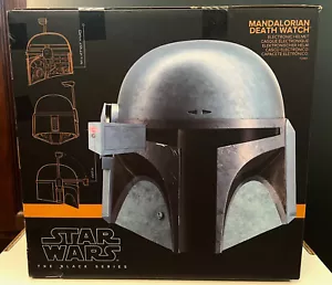 DEATH WATCH HELMET!! - Star Wars: The Mandalorian - Hasbro 'Black Series' NISB!! - Picture 1 of 8