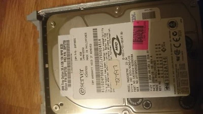 IBM 36.4GB Internal 10000RPM 3.5" (06P5755) SCSI HDD from eServer xSeries - Image 1 of 2