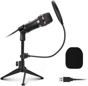 🔥🔥EIVOTOR K380Q Condenser Microphone, Vocal Optimization, USB Plug & Play🔥🔥 - Picture 1 of 6