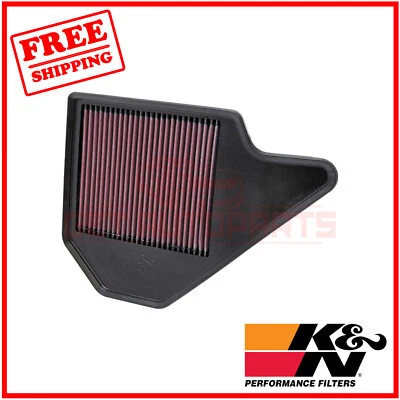 Filtro de aire de repuesto K&N para Dodge Grand Caravan 2011-2020 Foto 1 de 2