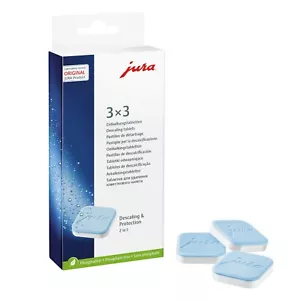 JURA Coffee Machine Espresso Maker Cleaning Tablets Cleaner Descaler Pack of 9 - Picture 1 of 2
