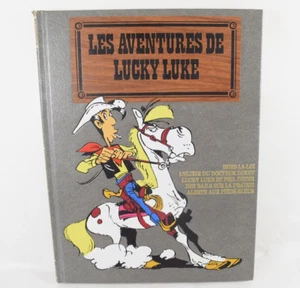 RELIURE 5 ALBUMS LES AVENTURES DE LUCKY LUKE 2 HORS LA LOI + 4 AUTRES - Picture 1 of 5