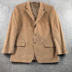Alfani Jacket Corduroy 46R Silk Cotton/Silk Blend Sports Coat Blazer