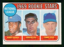 ROOKIE STARS B. DARWIN RC/J. MILLER/T. DEAN RC 1969 TOPPS 69 NO 641 EX+  34623