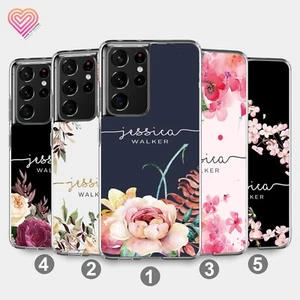 Personalisierte Handyhülle GEL Abdeckung für Samsung Galaxy S23 A54 A21s A12 Name 222 - Bild 1 von 16