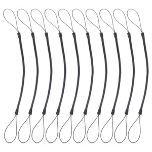 10 Pcs Sangles Téléphone Portable Corde pour Stylet Stylo Ressort Rétractable Élastique - Photo 1/12